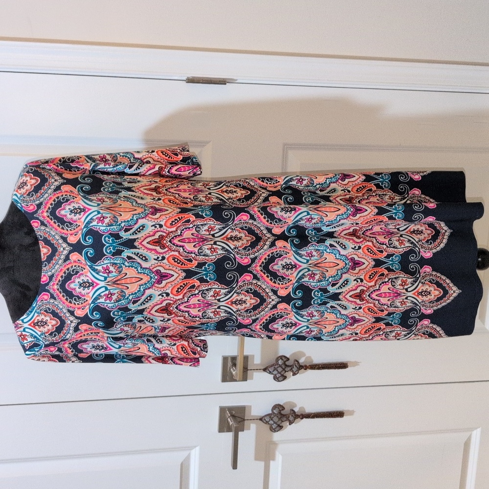 Excellent Condition Multi Colored Eliza J Dress